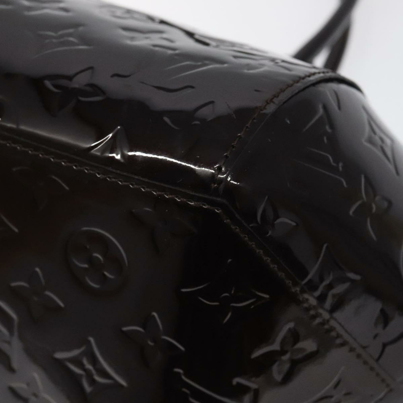 【日本直送】路易威登 Monogram Vernis Sherwood GM 手提包 Amarante M91489 正品 121732-9