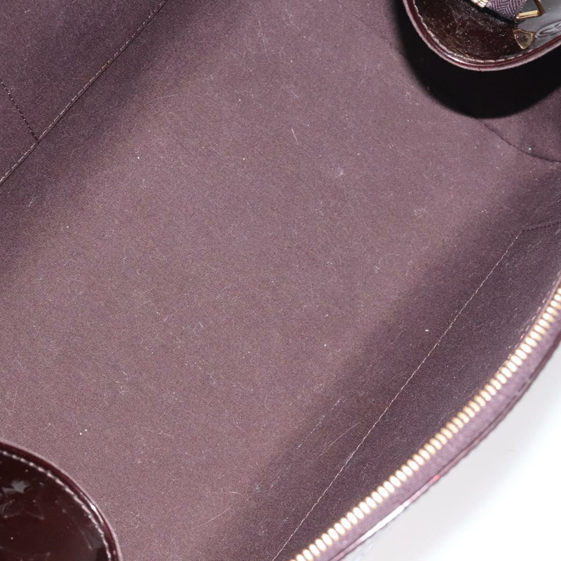 【日本直送】路易威登 Monogram Vernis Sherwood GM 手提包 Amarante M91489 正品 121732-16