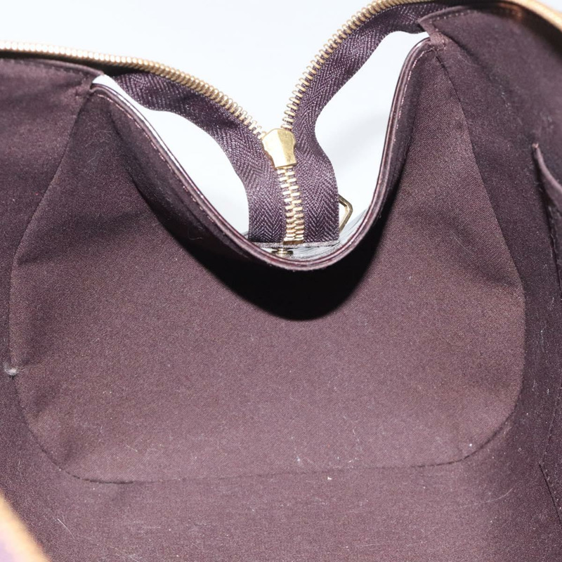 【日本直送】路易威登 Monogram Vernis Sherwood GM 手提包 Amarante M91489 正品 121732-17