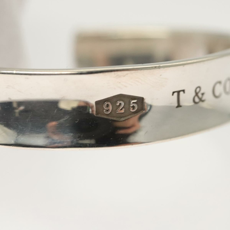 【日本直送】蒂芬妮 (TIFFANY&Co.) 寬版手環 925 純銀 正品 am8307-5