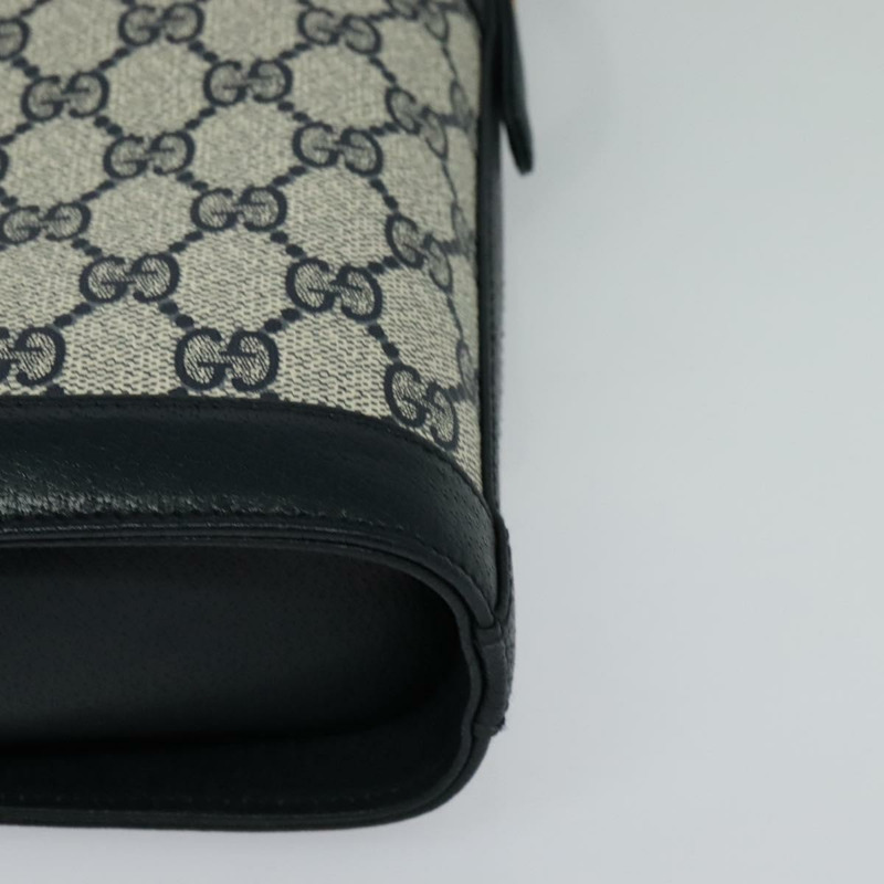 【日本直送】GUCCI GG Supreme 單肩包 PVC 海軍藍/金色 001 109 0579 正品 129552-10