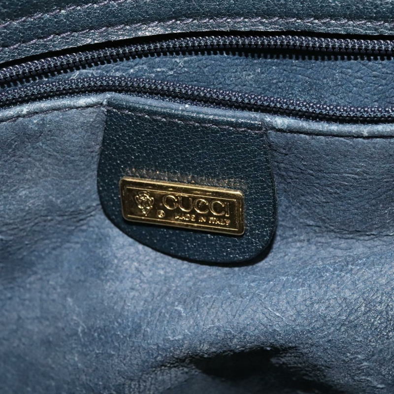 【日本直送】GUCCI GG Supreme 單肩包 PVC 海軍藍/金色 001 109 0579 正品 129552-14