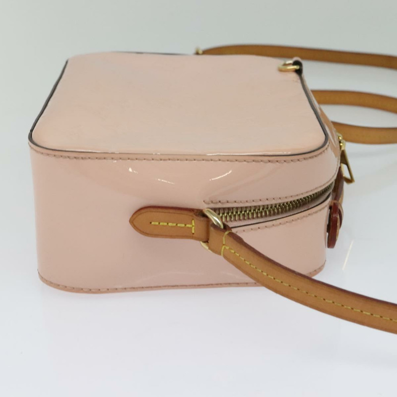 【日本直送】路易威登 Vernis Santa Monica 肩背包 玫瑰金 M90371 正品 131522-4