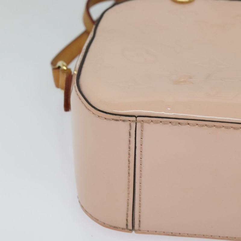 【日本直送】路易威登 Vernis Santa Monica 肩背包 玫瑰金 M90371 正品 131522-11