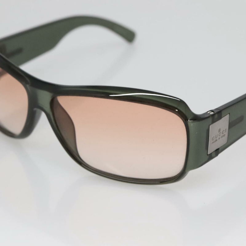 【日本直送】GUCCI 太陽眼鏡 塑膠 綠色 正品 BA5041-6