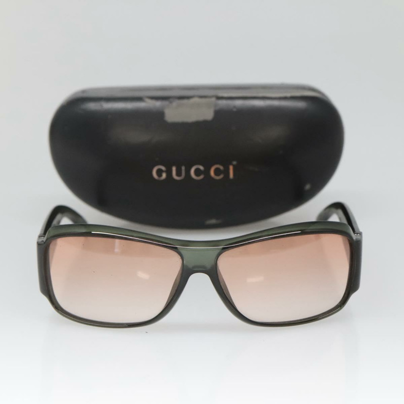 【日本直送】GUCCI 太陽眼鏡 塑膠 綠色 正品 BA5041-10