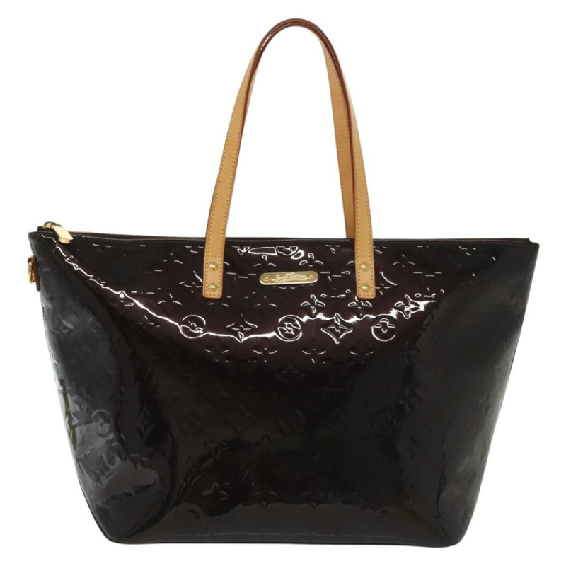 【日本直送】路易威登 Monogram Vernis Bellevue GM 托特包 Amarante M93589 正品 am9002-1