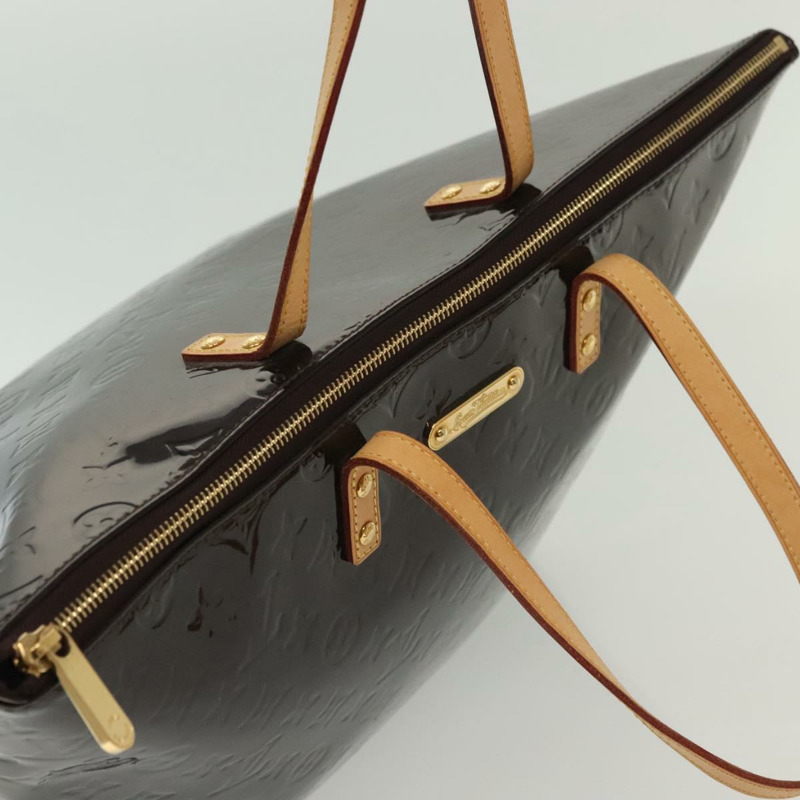 【日本直送】路易威登 Monogram Vernis Bellevue GM 托特包 Amarante M93589 正品 am9002-5