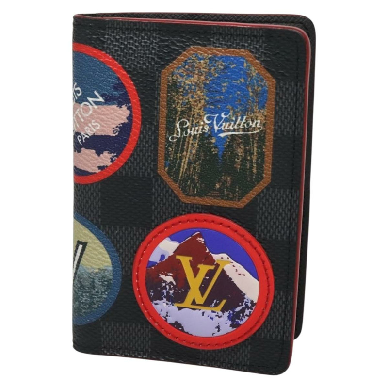 【日本直送】路易威登 Damier Graphite Alps Organizer De Poch Case N60130 LV Auth 134909M-12