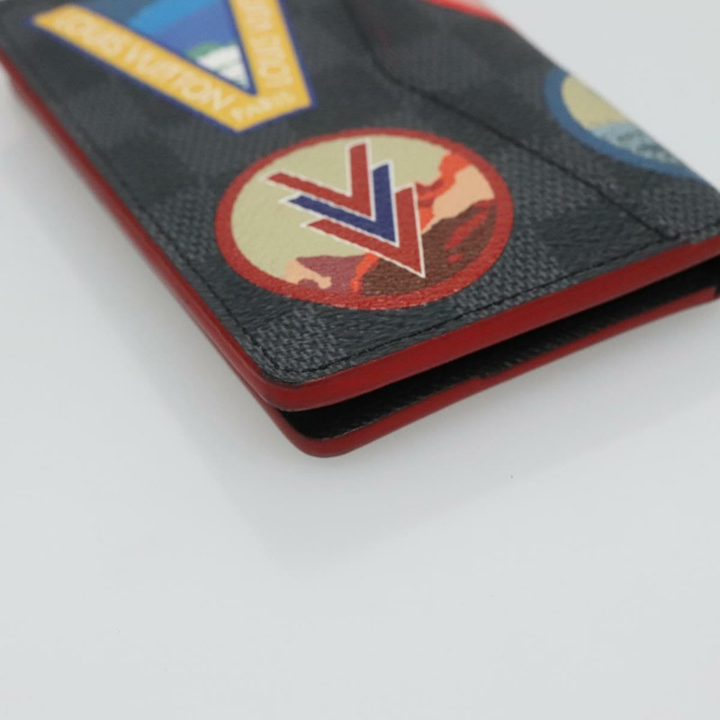 【日本直送】路易威登 Damier Graphite Alps Organizer De Poch Case N60130 LV Auth 134909M-15