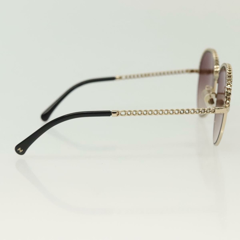 【日本直送】香奈兒 (CHANEL) 太陽眼鏡，金屬銀色，CC標誌，型號136551M-5