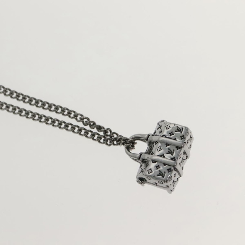 【日本直送】路易威登 Collier LV Keepall 旅行項鍊 金屬 銀色 M00914 LV Auth 142404M-7
