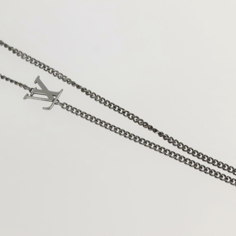 【日本直送】路易威登 Collier LV Keepall 旅行項鍊 金屬 銀色 M00914 LV Auth 142404M-12