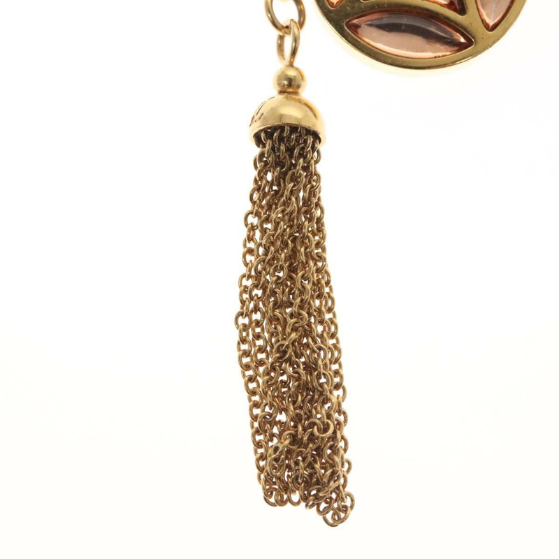 【日本直送】路易威登 Porte Cles 冰花吊飾 金屬金 M66780 LV Auth 142402V-3