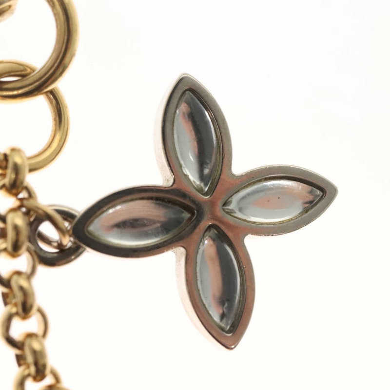 【日本直送】路易威登 Porte Cles 冰花吊飾 金屬金 M66780 LV Auth 142402V-5