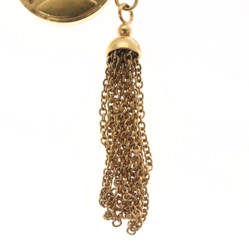 【日本直送】路易威登 Porte Cles 冰花吊飾 金屬金 M66780 LV Auth 142402V-7