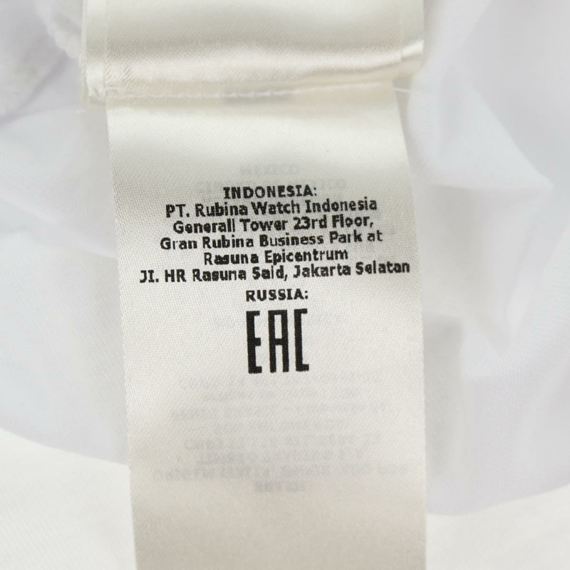 【日本直送】FENDI 短袖襯衫 純棉 白色 Auth am9149M-16