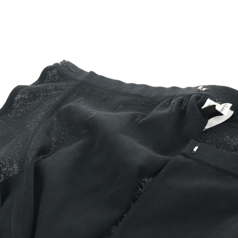 【日本直送】Christian Dior 黑色羊毛裹身裙 正品 141782V-7