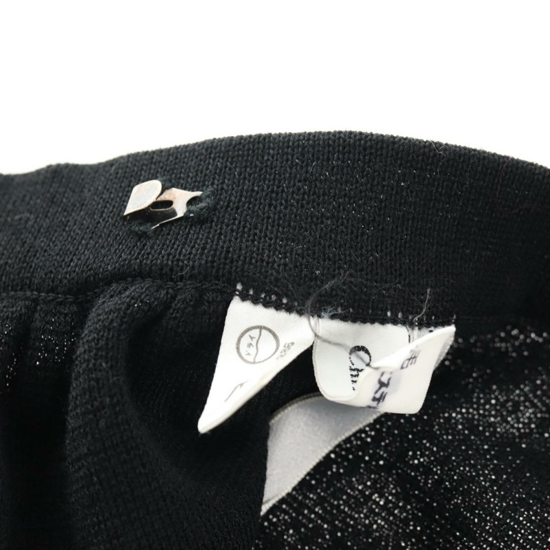 【日本直送】Christian Dior 黑色羊毛裹身裙 正品 141782V-9