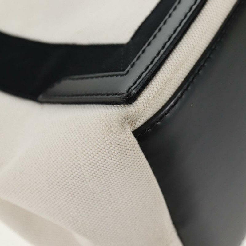 【日本直送】BALENCIAGA 海軍藍 Cabas S 手袋 帆布 皮革 白色 黑色 339933 正品 BA6186M-9