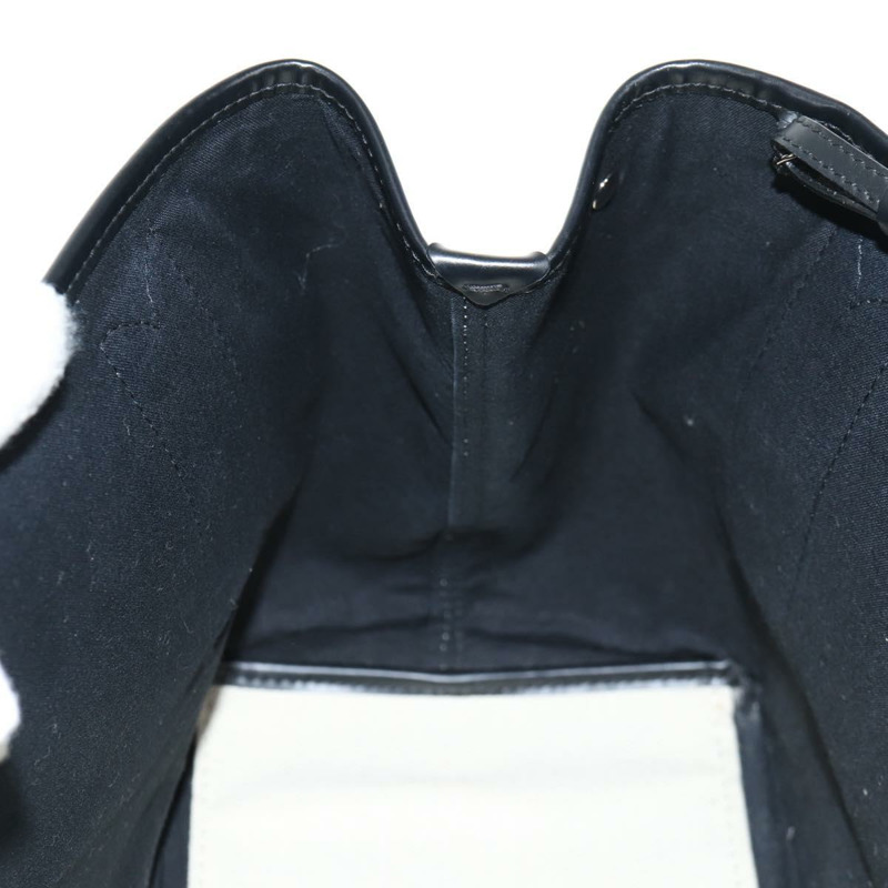 【日本直送】BALENCIAGA 海軍藍 Cabas S 手袋 帆布 皮革 白色 黑色 339933 正品 BA6186M-20