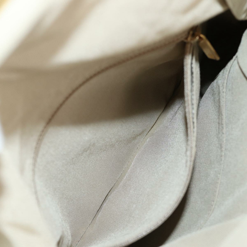 【日本直送】香奈兒 (CHANEL) Matelasse 鏈條肩背包，斜紋軟呢布料，米色，金色雙C標誌，貨號 140752V-27