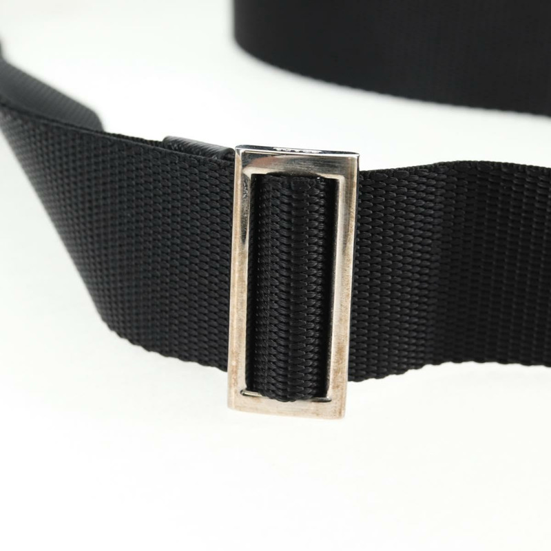 【日本直送】PRADA 單肩包 尼龍 黑色 銀色 正品 144435V-7