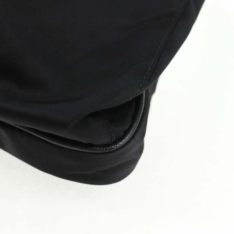 【日本直送】PRADA 單肩包 尼龍 黑色 銀色 正品 144435V-18