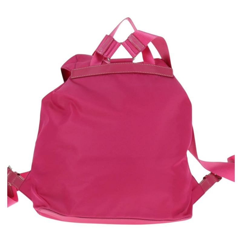 【日本直送】PRADA 雙肩包 尼龍 粉紅色 銀色 正品 143599V-1