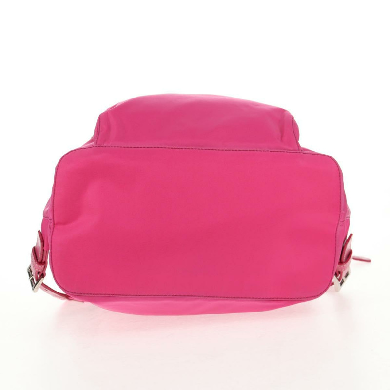 【日本直送】PRADA 雙肩包 尼龍 粉紅色 銀色 正品 143599V-4