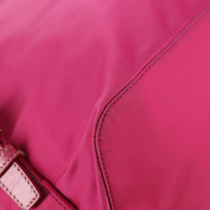 【日本直送】PRADA 雙肩包 尼龍 粉紅色 銀色 正品 143599V-19