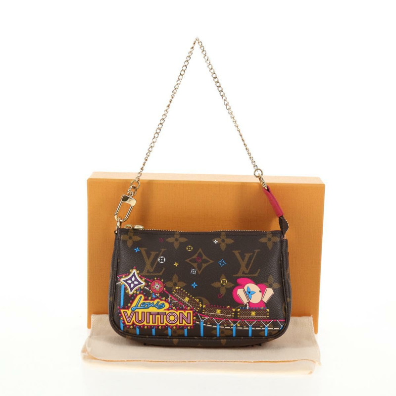 【日本直送】路易威登 Monogram Vivienne 迷你手拿包配件 M69752 LV 正品 137149M-11