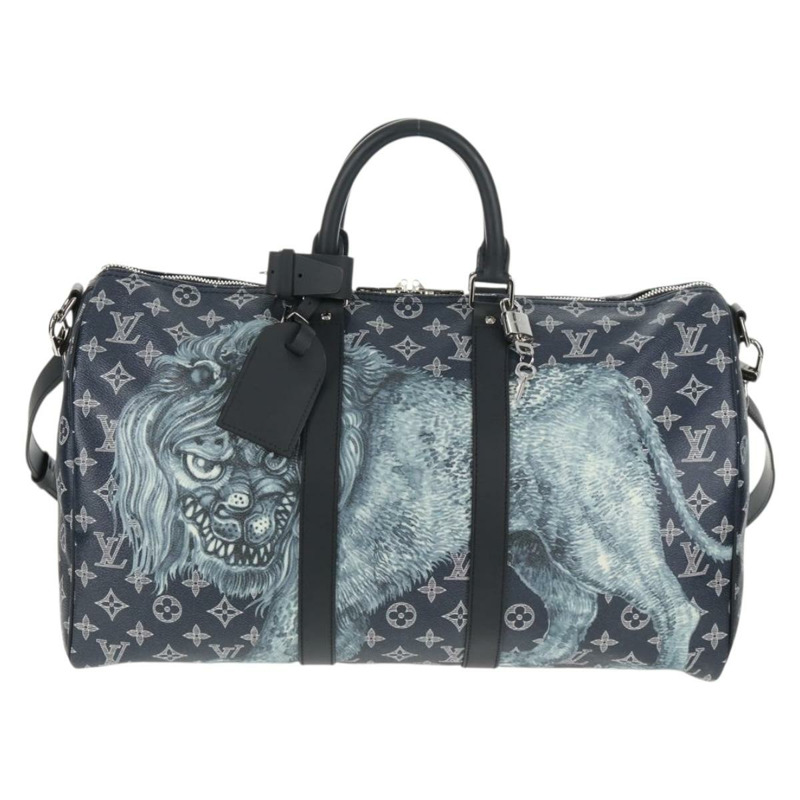 【日本直送】路易威登 Monogram Savanna Keepall Bandouliere 45 旅行包 M54129 LV Auth 137148M-12