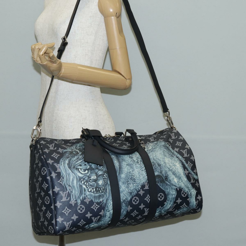 【日本直送】路易威登 Monogram Savanna Keepall Bandouliere 45 旅行包 M54129 LV Auth 137148M-25