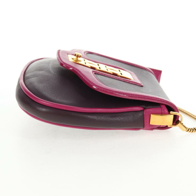 【日本直送】路易威登 Art Deco Trappezio 粉紅皮革單肩背包 M97085 正品 141216V-3