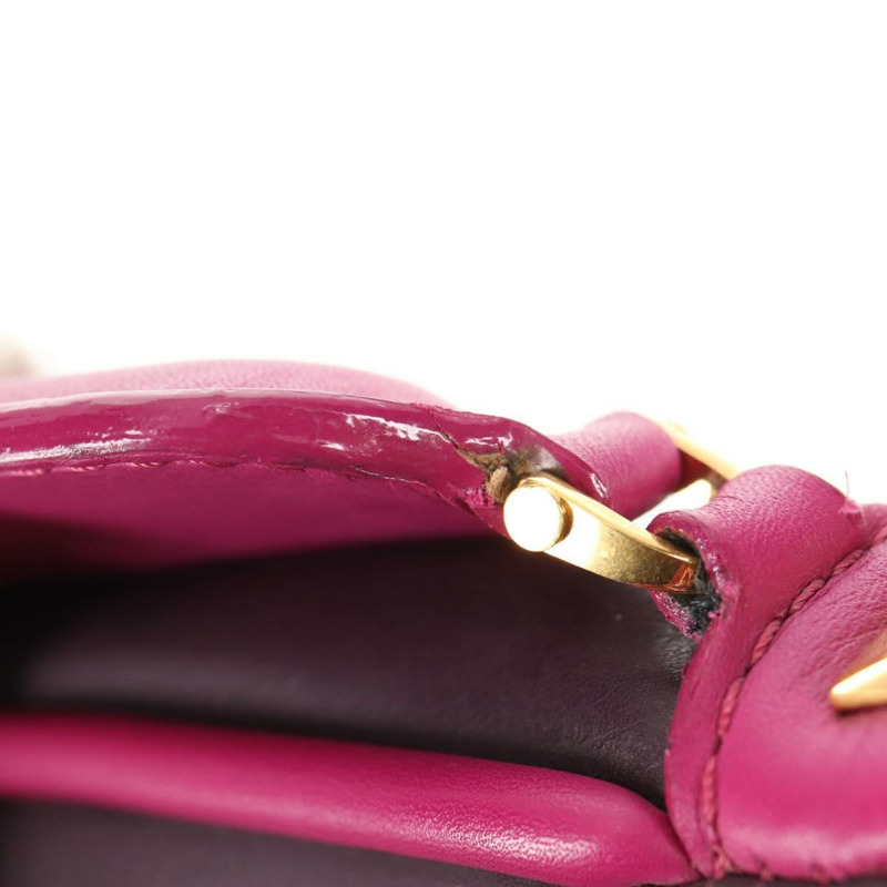 【日本直送】路易威登 Art Deco Trappezio 粉紅皮革單肩背包 M97085 正品 141216V-7