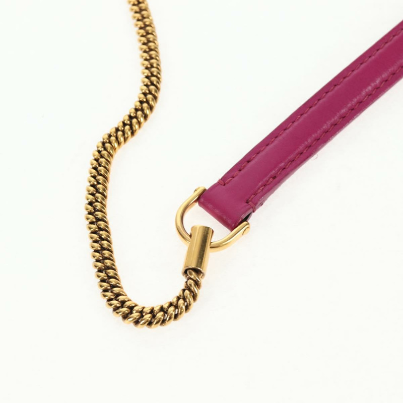 【日本直送】路易威登 Art Deco Trappezio 粉紅皮革單肩背包 M97085 正品 141216V-13