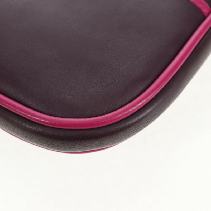 【日本直送】路易威登 Art Deco Trappezio 粉紅皮革單肩背包 M97085 正品 141216V-18