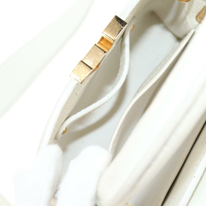 【日本直送】路易威登 Capusine BB 手袋 Taurillon 皮革 2way 白色 M55832 LV 正品 gh935V-27