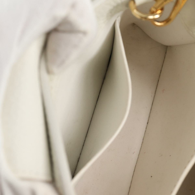 【日本直送】路易威登 Capusine BB 手袋 Taurillon 皮革 2way 白色 M55832 LV 正品 gh935V-31