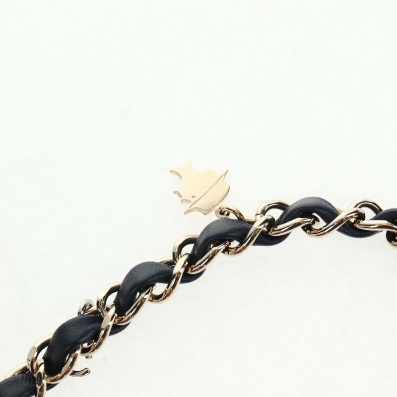 【日本直送】香奈兒 (CHANEL) 菱格紋鏈條肩背包，紅色斜紋軟呢，金色雙C標誌，貨號 142564M-15