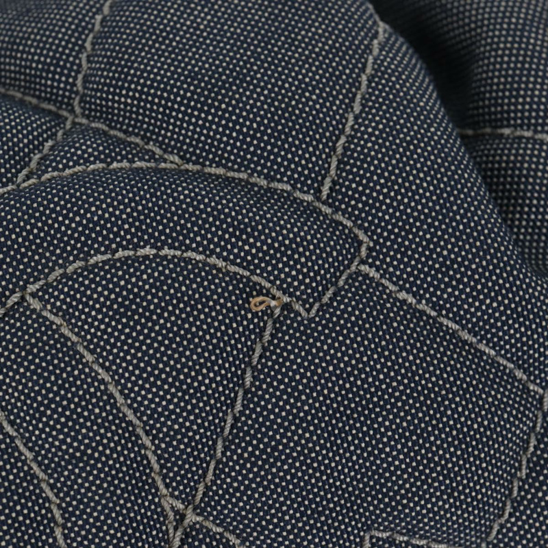 【日本直送】香奈兒鏈條手提包 牛仔藍 銀色 CC 標誌 Auth 142514V-8