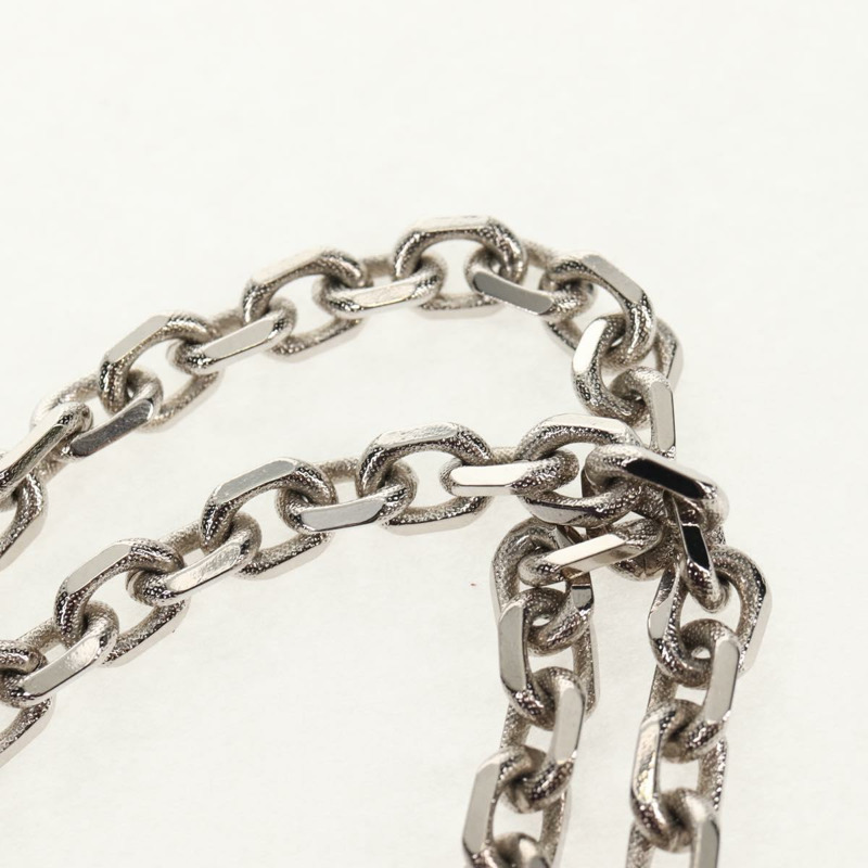 【日本直送】Christian Dior 紫色銀色天鵝絨鏈條手提包，正品 141147V-7