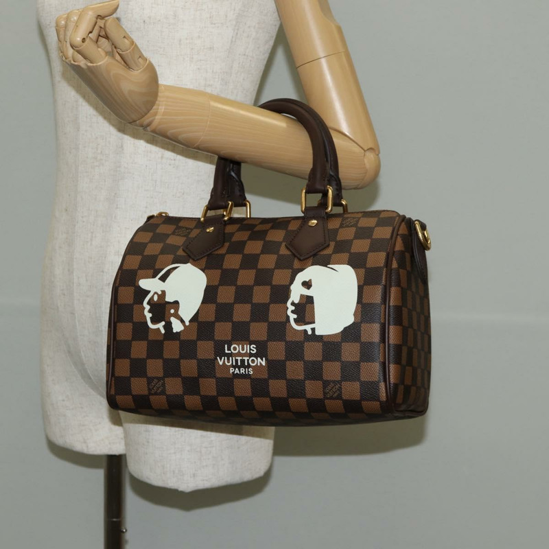 【日本直送】路易威登 Damier Friendship Speedy Bandouliere 25 手袋 N40772 正品 140003SM-31