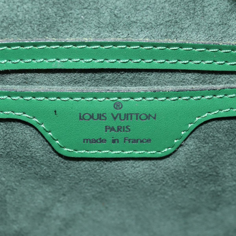 【日本直送】路易威登 Epi Soufflot 手提包綠色 M52224 LV 正品 145438V-18