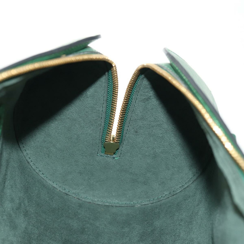 【日本直送】路易威登 Epi Soufflot 手提包綠色 M52224 LV 正品 145438V-19
