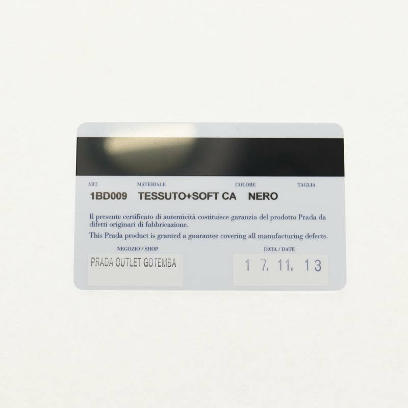 【日本直送】PRADA 尼龍鏈單肩包 黑色 銀色 1BD009 正品 145246M-10