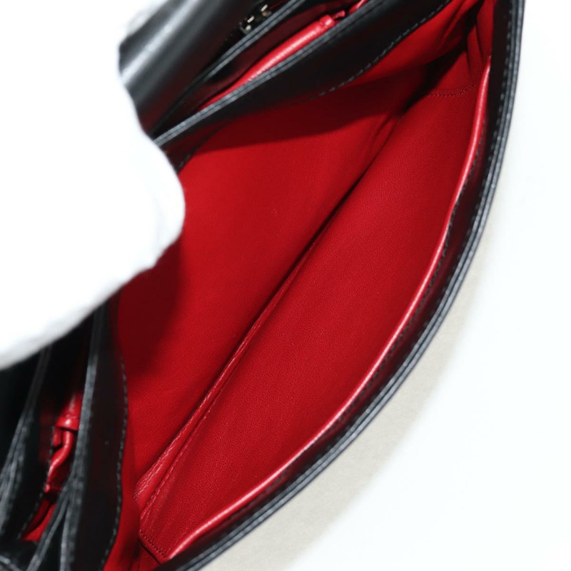 【日本直送】PRADA 尼龍鏈單肩包 黑色 銀色 1BD009 正品 145246M-26