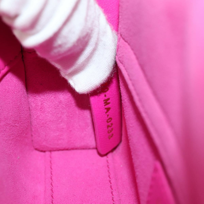 【日本直送】Christian Dior Cannage Lady D Joy 迷你羊皮兩用包 粉紅色 正品 145262SM-9