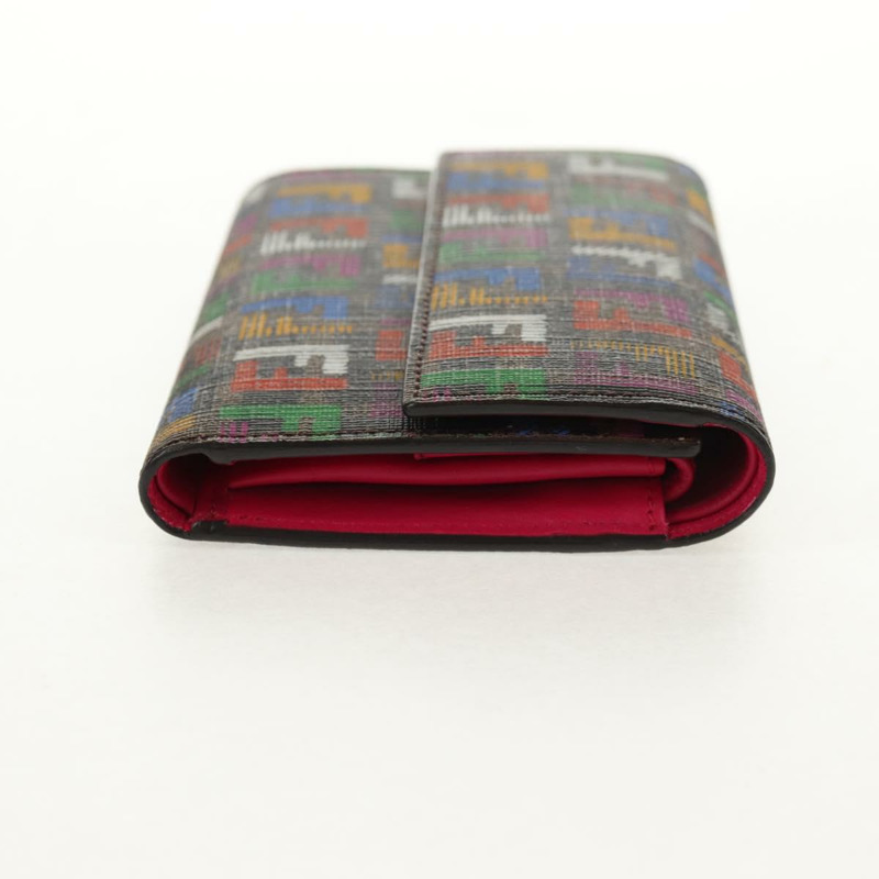 【日本直送】FENDI Zucca帆布三折皮夾 多色金色 正品 145553V-3